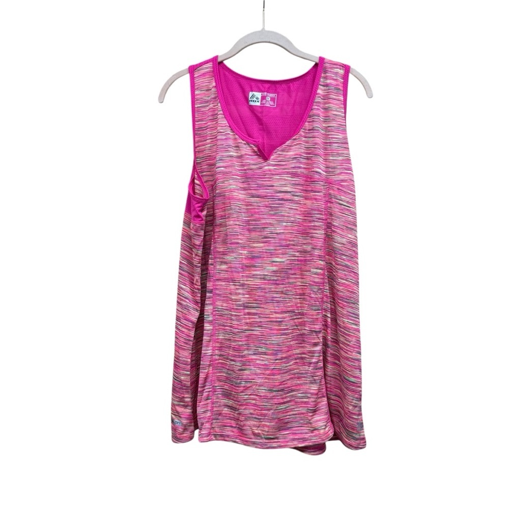 RBX Multicolor Striped Athletic Tank